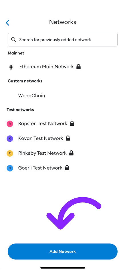 Metamask Configuration